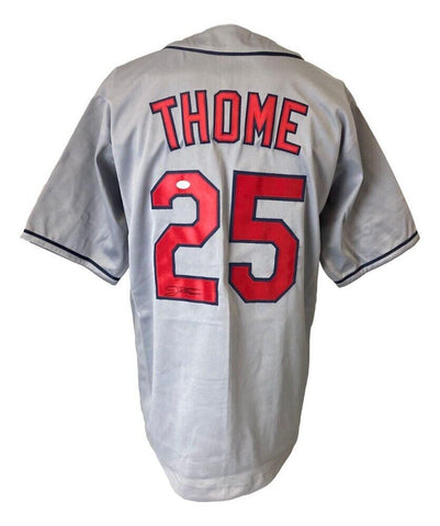 Jim Thome Signed Cleveland Indians Jersey (JSA COA) 612 Home Runs / HOF 2018 /DH