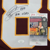 Santana Moss Signed Washington Redskins Jersey Inscribed "10K Club" (JSA COA)