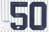 Jameson Taillon Signed New York Yankees Jersey Inscribed "Lets Go Yankees" (PSA)