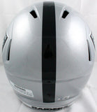 Richard Seymour Autographed Oakland Raiders F/S Speed Helmet w/HOF-BeckettW Holo