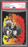 2012 Fleer Retro Flair Showcase Hot Shots #2 Bobby Orr PSA/DNA Auto Authentic