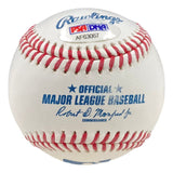 Carl Crawford Tampa Bay Rays Signed Rawlings Official MLB Baseball PSA Hologram