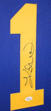 Kurt Warner Signed St. Louis Rams 35x43 Framed Jersey (JSA COA) Super Bowl MVP