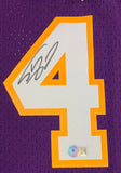 Shaquille O'Neal Autographed Los Angeles Lakers Mitchell & Ness Jersey Beckett P
