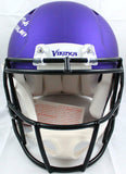 Adrian Peterson Signed Vikings F/S Speed Authentic Helmet w/2 Insc.-BeckettWHolo