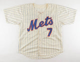 Ed Kranepool Signed New York Jersey "1969 World Champs" and "Miracle Mets" (JSA)