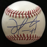 Oscar Taveras Signed OML Baseball (JSA) 22 yr old Cardinal OFer Killed 2014