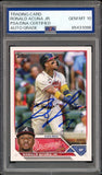 Ronald Acuna Jr. PSA 10 AUTO 2023 Topps #150 On Card GEM MINT AUTO