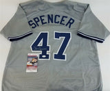 Shane Spencer Signed New York Yankees Jersey (JSA COA) 3xWorld Series Champion