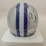 JAMESON WILLIAMS SIGNED DETROIT LIONS THROWBACK SPEED MINI HELMET JSA COA