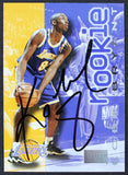 Lakers Kobe Bryant Authentic Signed 1996 Skybox Premium #203 Rookie Card JSA