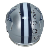 Michael Irvin Autographed Dallas Cowboys Mini Speed Helmet Beckett