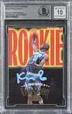 Timberwolves Kevin Garnett Signed 1995 Skybox Premium #233 RC Auto 10! BAS Slab