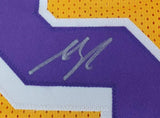 Austin Reaves Signed Los Angeles Lakers Jersey (Beckett) Ex Oklahoma Guard