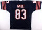 Willie Gault Signed Bear Jersey (JSA Holo) 1985 Super Bowl Champ / Speedy Willie