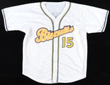 Junior Caminero Signed Montgomery Biscuits | Tampa Bay Rays Jersey (JSA)