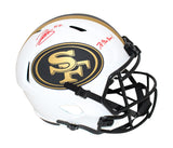 Patrick Willis Signed San Francisco 49ers F/S Lunar Helmet 7x Pro Bowls BAS