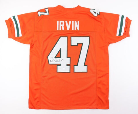 Michael Irvin Signed Miami Hurricanes Jersey (JSA COA) Cowboys All Pro Receiver