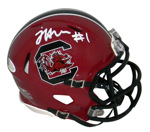 JAYCEE HORN SIGNED SOUTH CAROLINA GAMECOCKS SPEED MINI HELMET BECKETT