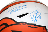 Manning, Elway & Wilson Signed Authentic Lunar Speed Flex Helmet FAN 38759