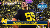 Mason Graham Signed Michigan Wolverines Jersey (JSA COA) 2023 CFB National Champ