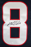 Matt Schaub Autographed Blue Pro Style Jersey-JSA W *Black