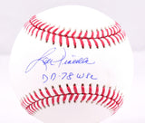 Lou Piniella Autographed Rawlings OML Baseball w/77,78 WSC- Beckett W Hologram