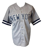 Gary Sheffield New York Signed Gray Baseball Jersey Sports Integrity