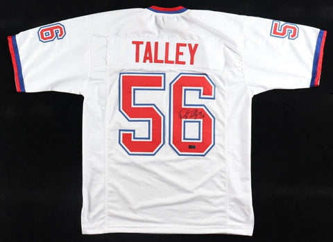 Darryl Talley Signed Buffalo Bills 1991 Pro Bowl Jersey (TSE Holo) Linebacker