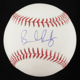 Brendan Rodgers Signed OML Baseball (JSA COA) Colorado Rockies Rookie Infielder