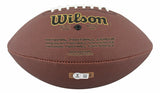 Steelers Pat Freiermuth Signed Wilson Super Grip Football W/ Case BAS Witnessed