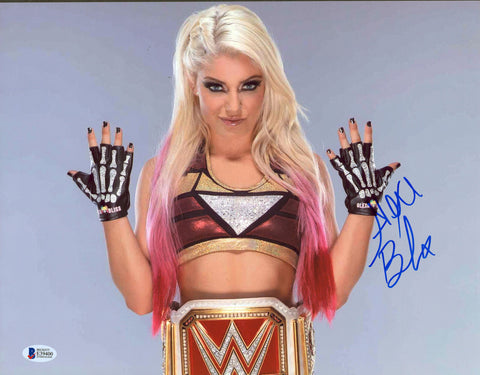 WWE Alexa Bliss Authentic Signed 11x14 Photo Autographed BAS #E39400