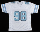 Lawrence Taylor Signed North Carolina Tar Heels Jersey (JSA COA) N Y Giants L.B