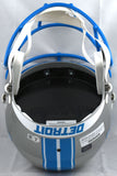 Calvin Johnson Autographed Detroit Lions F/S 2024 Speed Helmet- Beckett W Holo