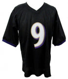 Justin Tucker Signed Baltimore Ravens Jersey (Beckett) 3xPro Bowl Place Kicker