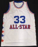 Boston Celtics Larry Bird Autographed White All Star Jersey Beckett QR #1W453584