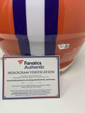 DJ UIAGALELEI Autographed Clemson Tigers Authentic Speed Helmet FANATICS