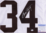 Greg Pruitt Signed Cleveland Jersey (PSA COA) Browns #1 Running Back (1973-1981)