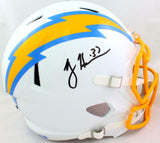 Rodney Harrison Autographed San Diego Chargers F/S Speed Helmet- Beckett W*Black