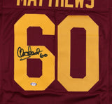 Clay Matthews Jr Signed USC Trojans Jersey (PSA Hologram) Cleveland Browns L.B.