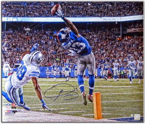 Odell Beckham Jr. Signed Metallic Paper 20 x 24 Photograph Steiner LE 13/113