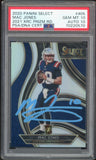 2020 Panini Select XRC Prizm Redemption Mac Jones RC PSA 10/10 Auto GEM MINT