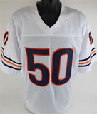 Mike Singletary Signed Chicago Bears White Jersey (JSA COA) Hall of Fame L.B.