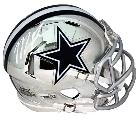 MICAH PARSONS SIGNED DALLAS COWBOYS CHROME SPEED MINI HELMET FANATICS