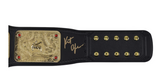 Kurt Angle Autographed WWE Big Gold World Heavyweight Champ Title Belt Fanatics