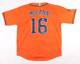 Brian McCann Signed Houston Astros Majestic Style Jersey (JSA COA) 2017 Champion