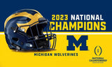 Michigan Wolverines 2023 National Champions Signed Jersey Signed by (10) Beckett