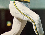 Reggie Jackson Oakland Athletics Signed Magazine Page Photo S37765 BAS