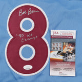 Bob Boone Signed Philadelphia Phillies Jersey Inscribed "'80 WS Champs"(JSA COA)