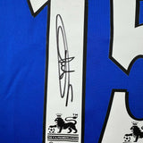 Autographed/Signed Didier Drogba #15 Chelsea FC Blue Soccer Jersey BAS COA